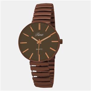 ساعت مچی عقربه‌ای کوارتز مدل کلاسیک فنری کد tim-gh1