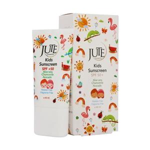 کرم ضدآفتاب  SPF50 کودکان ژوت 40 میلی‌لیتر Jute