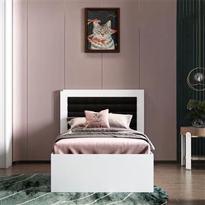 تخت خواب نوجوان اعیان مدل FH839 سایز 80x180 سانتی متر