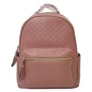 کیف کوله چرمی دانشجویی زنانه مدل YSHL95261 رنگ بژ