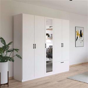 کمد لباس فلفور کابینت مدل S225cm MDF