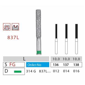 فرز فیشور دیاتیز کد-Diathesis fissure burr 837L