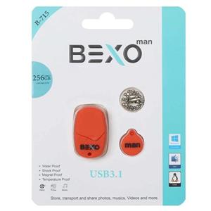 فلش 256GB USB3.1 BEXO B-715 نارنجی