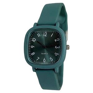 ساعت مچی عقربه‌ای کوارتز دخترانه مدل بند پیو پاستیلی کد 2