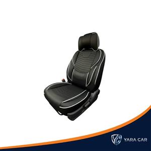 روکش صندلی ماهان رانا طرح خلبانی – سفید