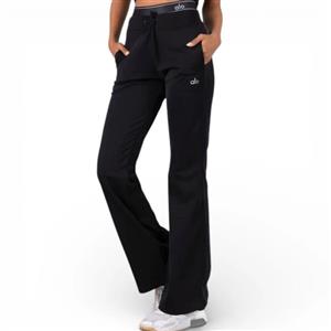 شلوار اسلش زنانه آیس کتان کشی alo 5372 طوسی