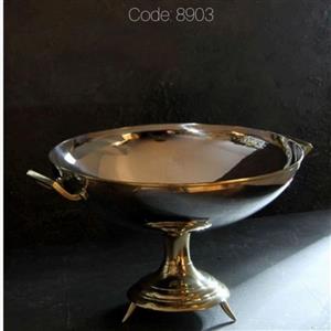 میوه خوری استیل برنج نیوسان مدل ونیتی کد 8903 