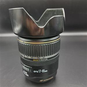 لنز کانن دست دوم Canon EF-S 17-85mm f\/4-5.6 IS USM(جعبه ندارد)