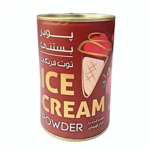 پودر بستنی توت فرنگی ماهان (400 گرم)