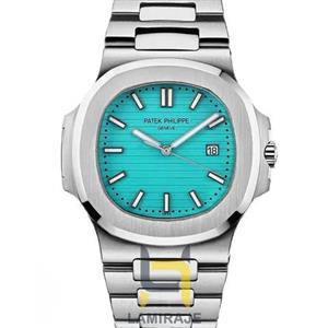 ساعت مردانه پتک فیلیپ موتور اتوماتیکPatek Philippe Nautilus Tiffany O02 با صفحه تیفانی ضد خش