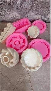 قالب سیلیکونی ست چهار تایی هفت سین طنابی