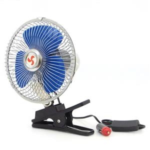 پنکه گیره دار خودرو سایز 8 اینچ مدل Oscillating 