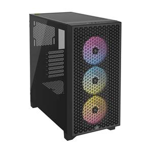 کیس کامپیوتر کورسیر مدل 3000D RGB AIRFLOW Black