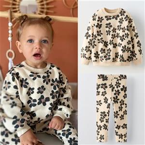ست بلوز لگ دورس سه نخ دخترانه برند زارا zara