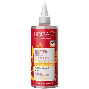 شامپو موهای فر اوربن کر Urban Care عصاره گل ختمی و شی باتر حجم 350 میل