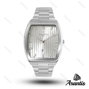 ساعت رومانسون مردانه مکس مردانه فول سیلور m-10062