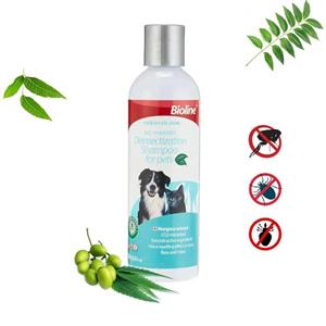 شامپو ضد انگل سگ و گربه بایولاین ۲۰۰ میلی لیتر