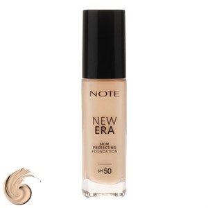 کرم پودر مایع SPF 50 نوت مدل NEW ERA شماره 130 مناسب برای انواع پوست حجم 30 میلی لیتر