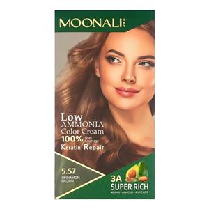 کیت رنگ موی شماره 5.57 مونالی اسکای – قهوه ای دارچینی حجم 100 میلی‌لیتر