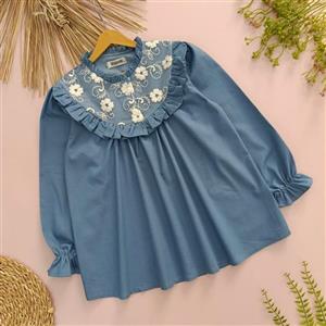 شومیز مانتویی سیلوانا کراش وارداتی کیفیت بالا سایز36تا48