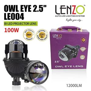  لنز اسپرت جغدی دو چشم چراغ خودرو کد 004 برند لنزو