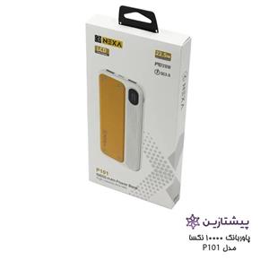پاوربانک 22.5 وات فست شارژ نکسا مدل P101 ظرفیت 10000 میلی آمپر ساعت