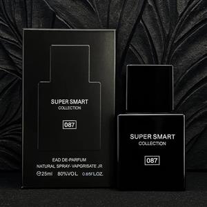 ادکلن مینیاتوری مردانه سوپراسمارت مدل لالیک انکر نویر کد 87 حجم 25 میل