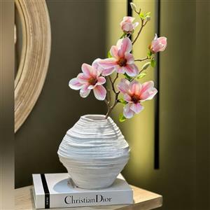 گلدان رومیزی مدل خمیری