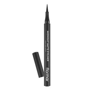 خط چشم مات نیمه شب فلورمار Flormar Midnight Matte Eyeliner - ماندگاری بالا و مات کامل در 4 رنگ