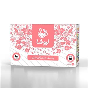 چای سبز و رزماری وگل محمدی نیوشا
