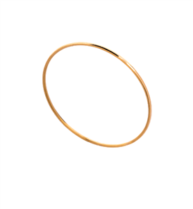 النگو طلا آینه ای 023 سایز چهار