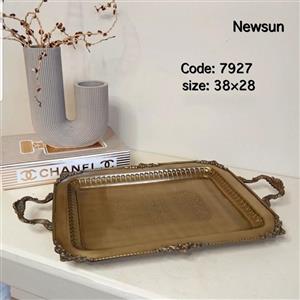 سینی هندی برنج مستطیل  نیوسان مدل کنگره کد 7927