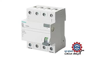 کلید محافظ جان چهار پل 80 آمپر زیمنس مدل 5SV3647-6