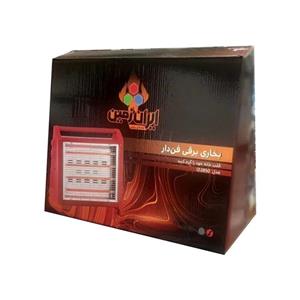 بخاری برقی فن دار ایران زمین مدل 2850بخاری برقی ایستاده ایران زمین مدل 2850 فن دار 1600 وات ایمن و پرتابل