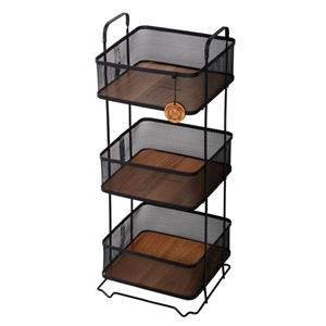 سبد سیب زمینی و پیاز مرولین مدل سه طبقه آتوسا کد 40123