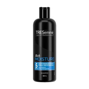 شامپو رطوبت رسان ترزمه TERSemme اصل انگلیس مدل Luxurious Moisture برای موهای خشک و آسیب دیده حجم 500 میلی