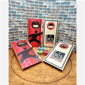 مینی کورن هول به همراه 6 بالشتک cornhole