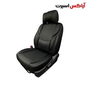 روکش صندلی اطلس طرح خلبانی – مشکی