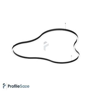 لوستر نور خطی اسپینر کد Spiner-200 (بدون نور)