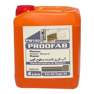 آبگریز کننده سطوح گچی پروفاب مدل PW190 حجم 1 لیتر