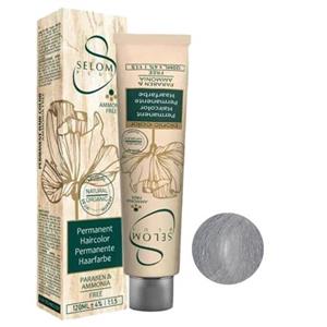 رنگ مو بدون آمونیاک سلوم شماره 1-10 رنگ بلوند دودی پلاتینه