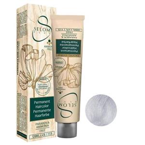 رنگ مو بدون آمونیاک سلوم شماره 11-11 رنگ سوپر پلاتینه دودی