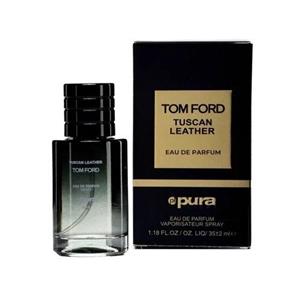 ادوپرفیوم مینیاتوری زنانه پورا رایحه Tom Ford Tuscan Leather حجم 35 میل