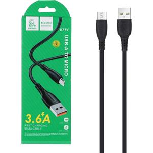کابل شارژ USB به Micro USB طول 100 سانتی متر دنمن denmen مدل D71V