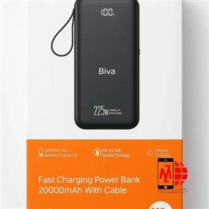 پاور بانک برند Biva ظرفیت 20000 میلی آمپر در ساعت مدل BP-036