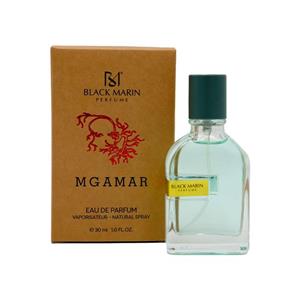 ادکلن جیبی مردانه و زنانه بلک مارین BLACK MARIN مدل مگامار MGAMAR حجم 30 میلی لیتر