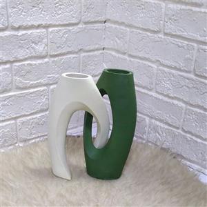 گلدان دکوری مدل لوزی