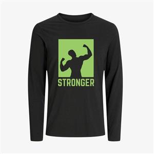 دورس مشکی طرح Green Stronger | استایل اسپرت و باشگاهی | کد SF005