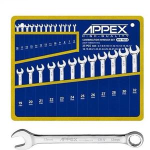 ست آچار یکسر رینگی کیفی 25 عددی اپکس مدل APX-7925