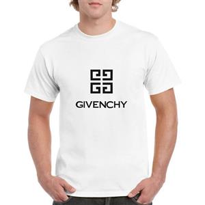 تیشرت آستین کوتاه سفید طرح برند جیوانچی Givenchy | استایل اسپرت | کد BR055